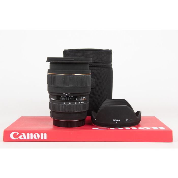 Sigma 24-70mm f2.8 DG EX HSM Macro Canon main product photo