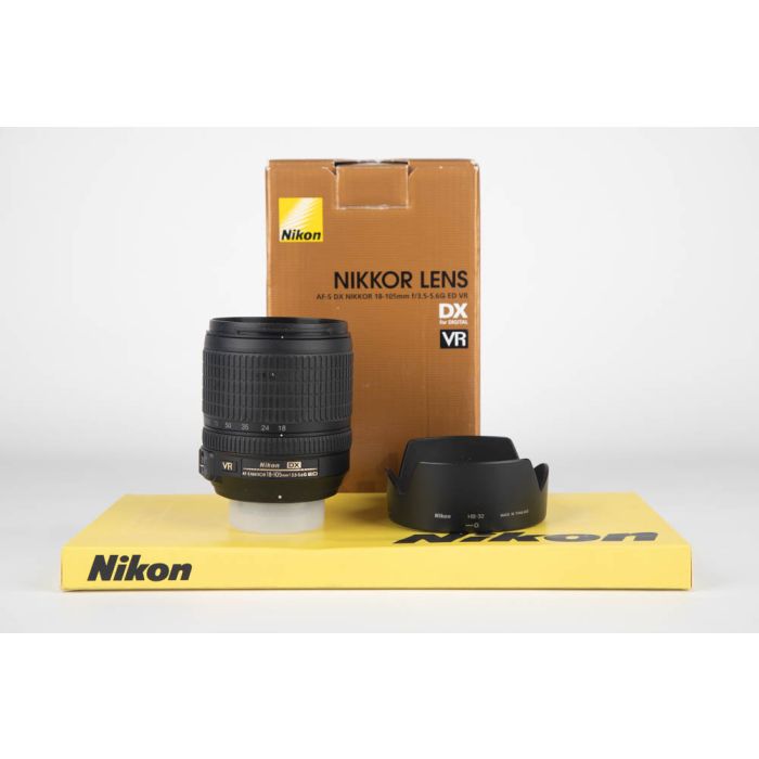 Nikon 18-105mm f3.5-5.6 G ED VR main product photo