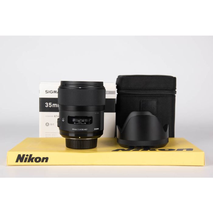 Sigma 35mm f1.4 DG HSM ART Nikon main product photo