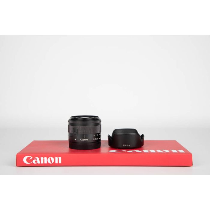 Canon EF-M 15-45mm f3.5-6.3 IS STM main product photo