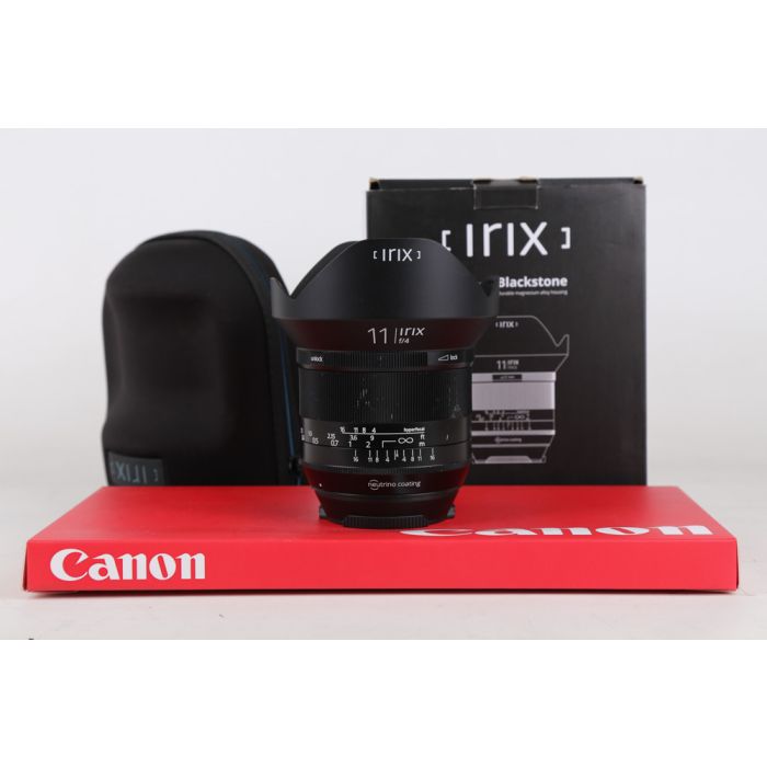 Irix 11mm f4 Blackstone Canon main product photo