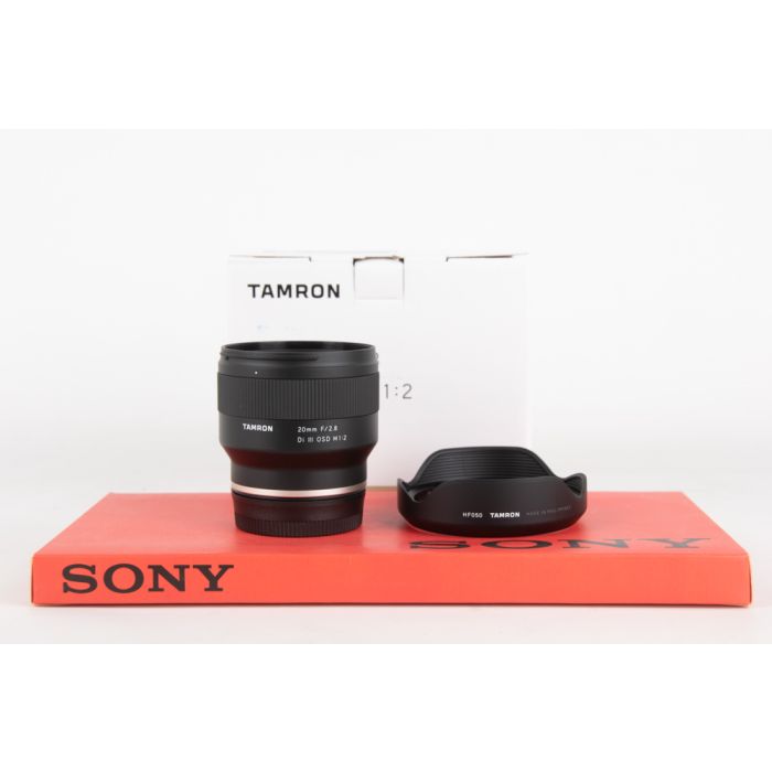 Tamron 20mm f2.8 Di III OSD M1:2 Sony E main product photo
