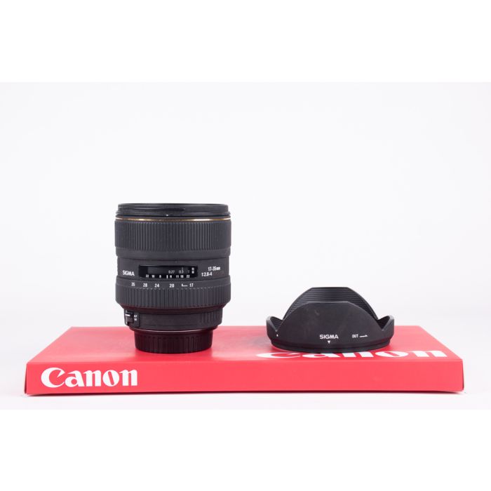 Sigma 17-35mm f 2.8-4 EX DG HSM Aspherical Canon main product photo
