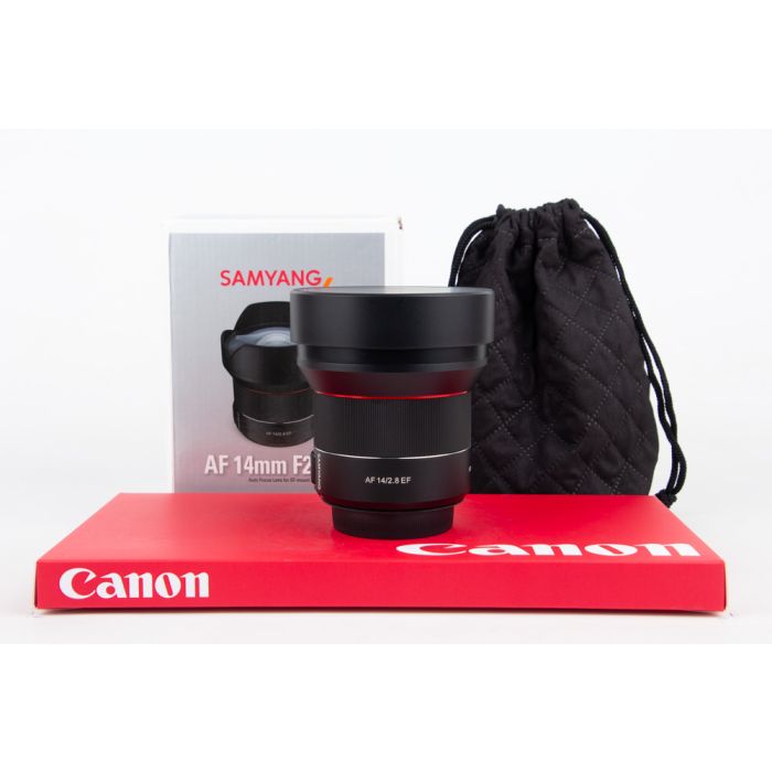 Samyang 14mm F2.8 AF Canon main product photo