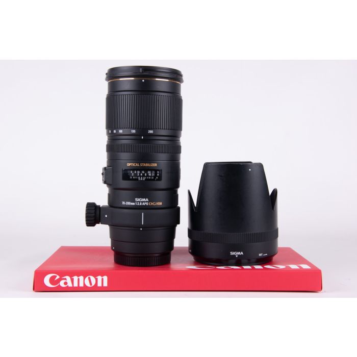Sigma 70-200mm f2.8 EX DG OS HSM Canon main product photo