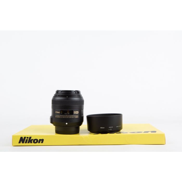 Nikon 40mm f2.8 G DX Micro main product photo