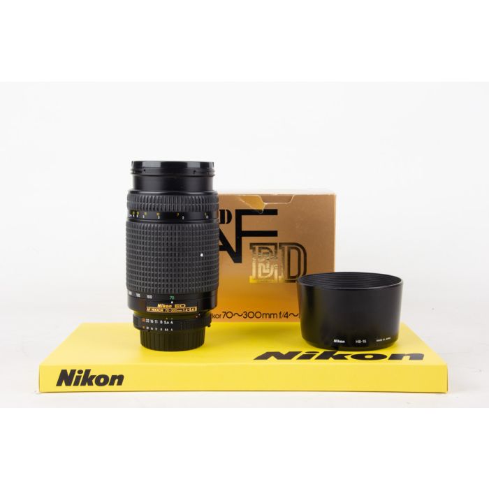 Nikon 70-300mm f 4-5.6 ED D AF main product photo