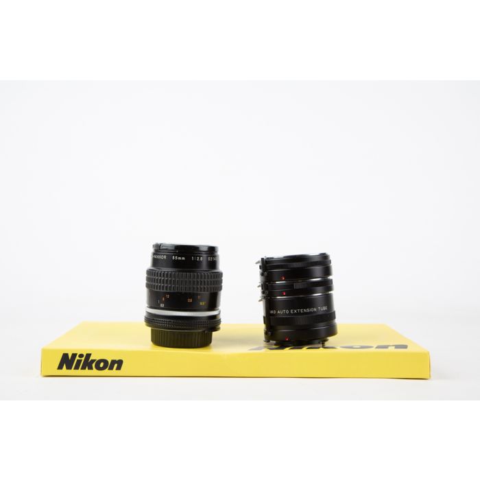 Nikon 55mm 2.8 Micro AIS main product photo