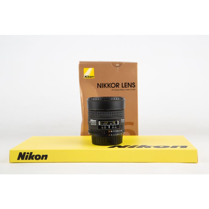 Nikon 16mm F 2.8 D Fisheye AF main product photo