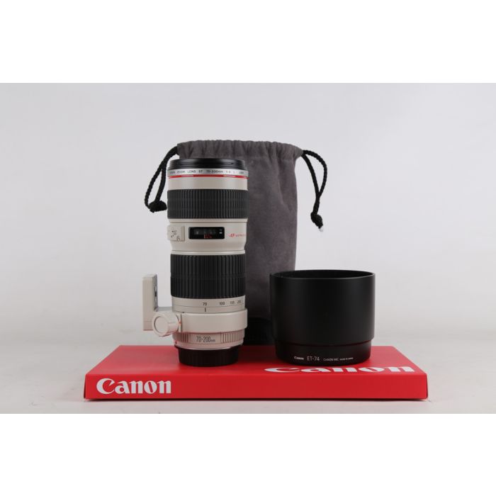 Canon 70-200mm f4 L USM main product photo