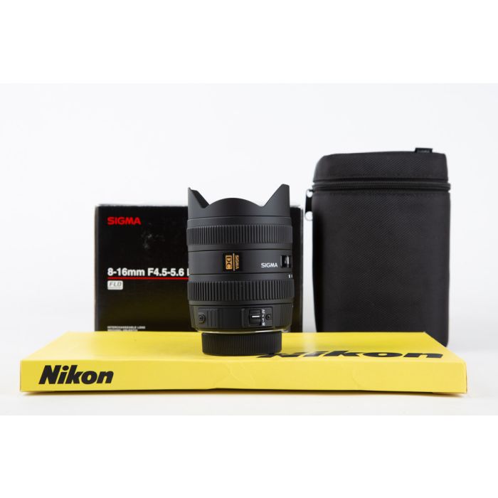 Sigma 8-16mm f 4.5-5.6 DC HSM Nikon main product photo