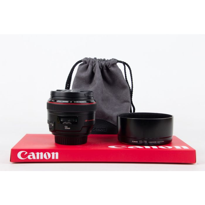 Canon 50mm F1.2 L USM main product photo