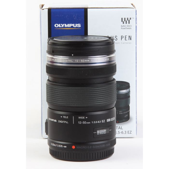 Olympus Zuiko ED 12-50mm f 3.5-6.3 EZ main product photo