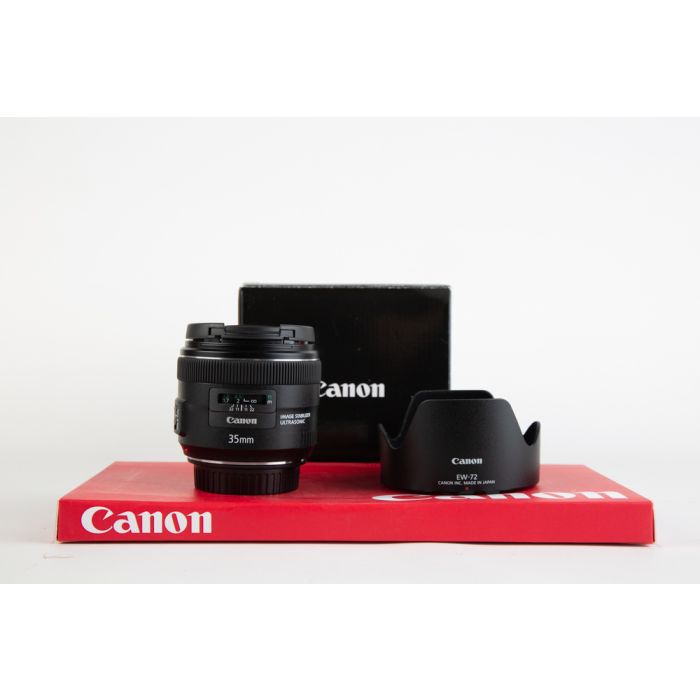 Canon 35mm F2 IS USM main product photo