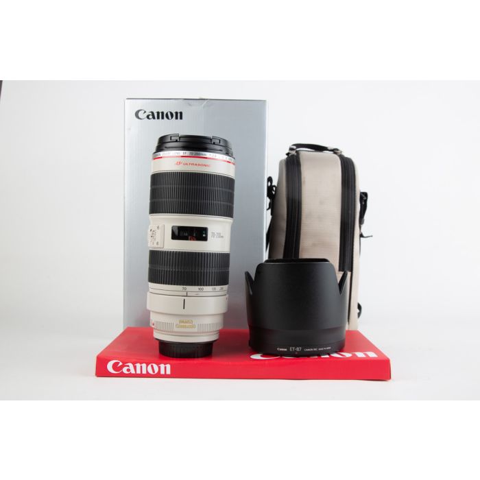 Canon 70-200mm f2.8 L IS II USM main product photo