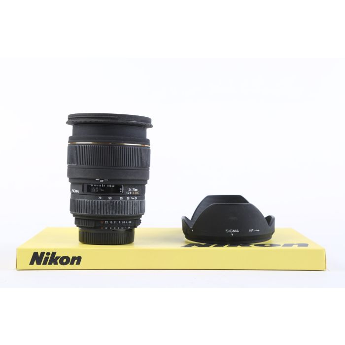 Sigma 24-70mm f2.8 DG EX Macro Nikon main product photo