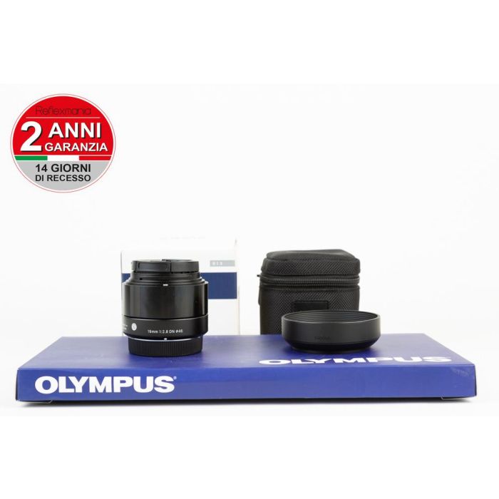 Sigma 19mm F2.8 DN M4/3 main product photo