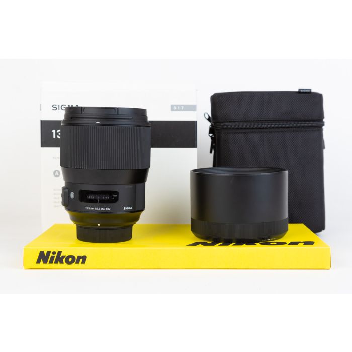 Sigma 135mm F1.8 ART DG Nikon main product photo