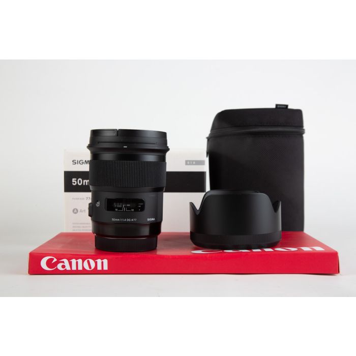 Sigma 50mm f1.4 ART Canon main product photo