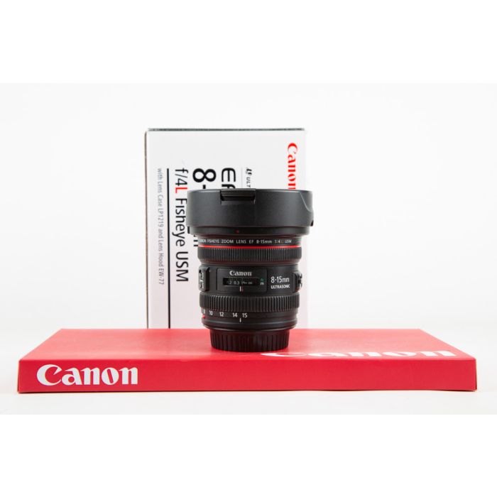 Canon 8-15mm F4 L USM Fisheye main product photo