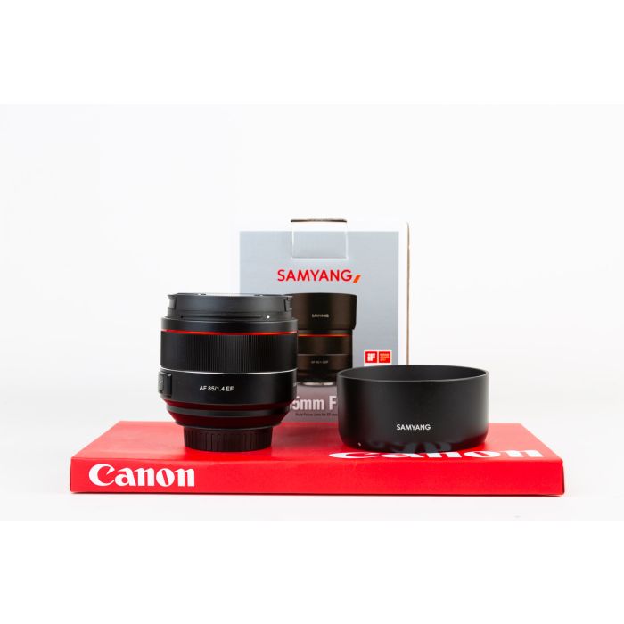 Samyang 85mm F1.4 AF Canon main product photo