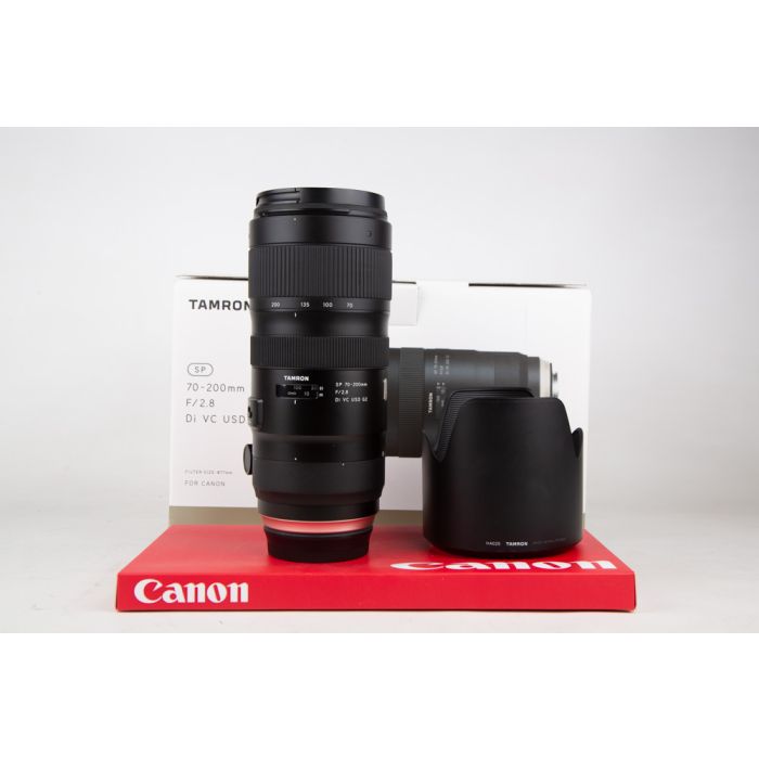 Tamron 70-200mm 2.8 Di VC USD G2 Canon main product photo