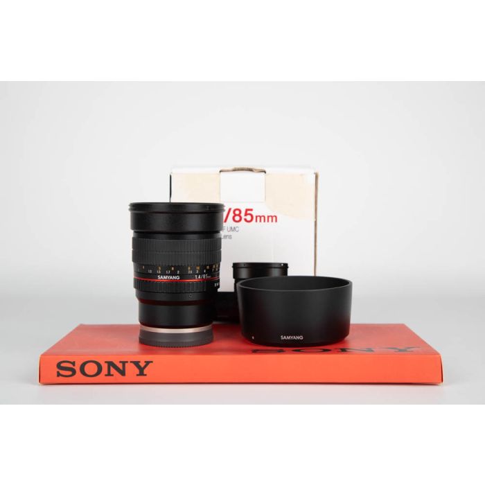 Samyang 85mm f1.4 AS IF UMC Sony E main product photo