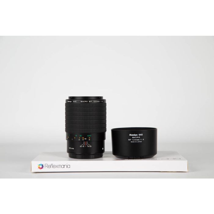 Mamiya 120mm F4 Macro MF 645 main product photo