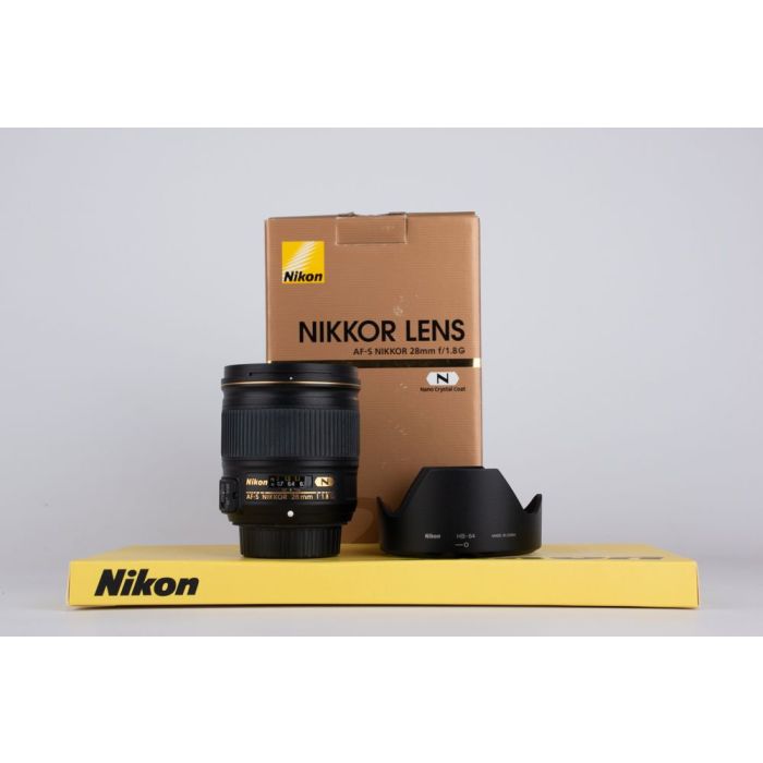 Nikon 28mm f1.8 G main product photo