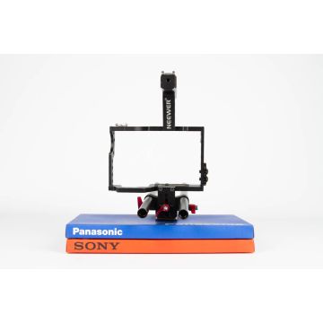 Neewer cage per Sony A7 A7S A7R A7R II A7S II A7RIII A7 III Panasonic Lumix DMC-GH4	