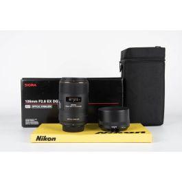 Sigma 105mm f2.8 DG OS HSM Macro Nikon