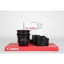 Samyang 50mm t1.5 AS UMC CINE LENS Canon