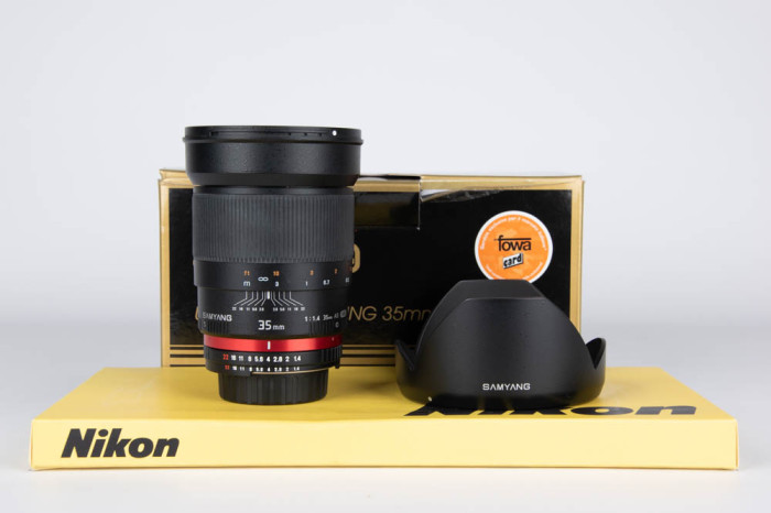 Samyang 35mm F1.4 AS USM Nikon main product photo