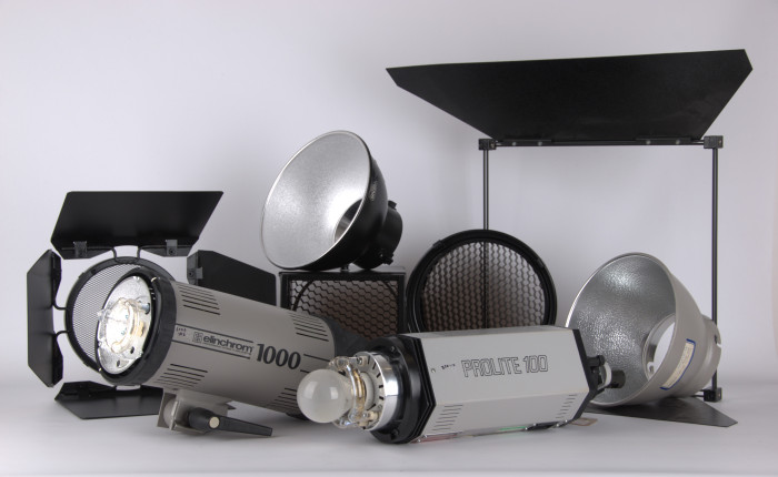Kit Flash Elinchrom Prolite 100 + Prolite 1000 + Spot Lite S35 e accessori main product photo