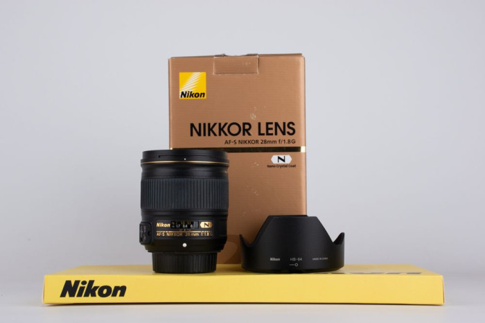 Nikon 28mm f1.8 G main product photo