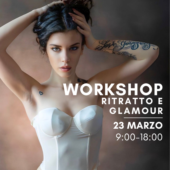 Workshop Ritratto & Glamour - 23 Marzo - CONCLUSO main product photo