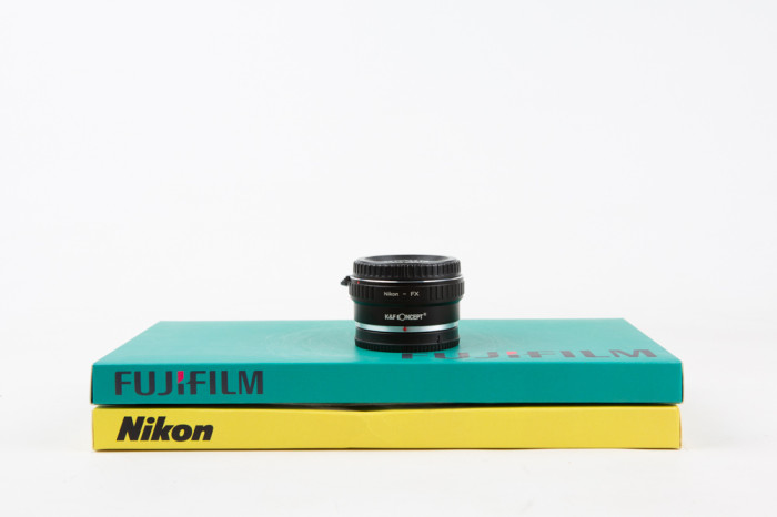 Adattatore K&F Concept Nikon-Fujifilm mount adapter main product photo