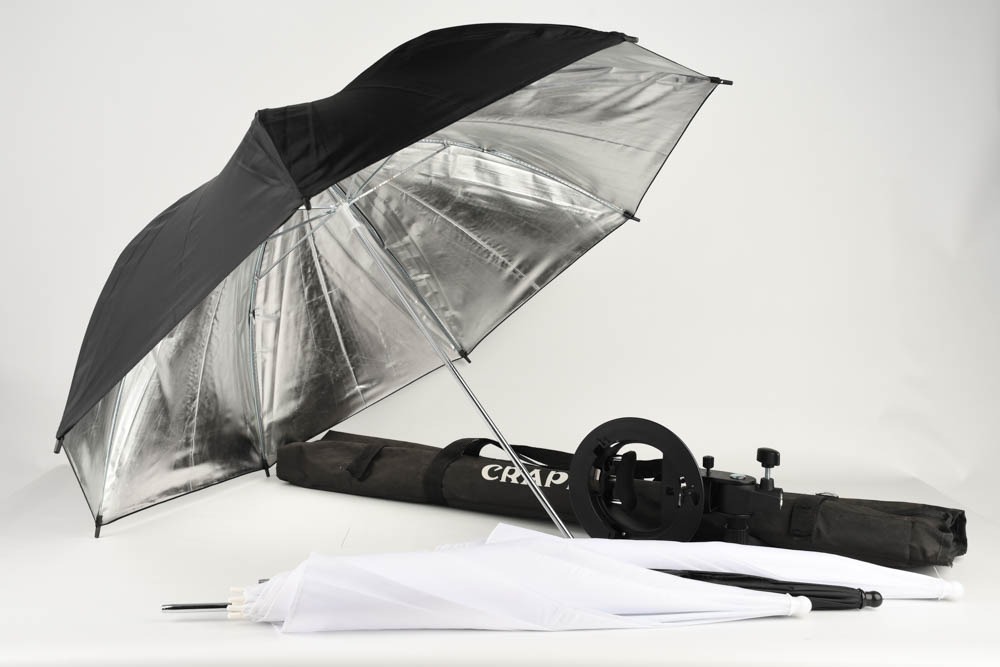 Kit 4 Ombrelli + Speedlite Bracket