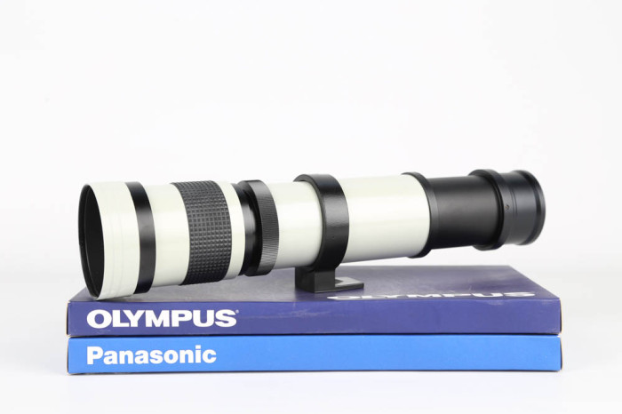 Jintu 420-800mm f8.3 - 16 super Telephoto attacco T2 + moltiplicatore 2x + adattatore M4/3 main product photo