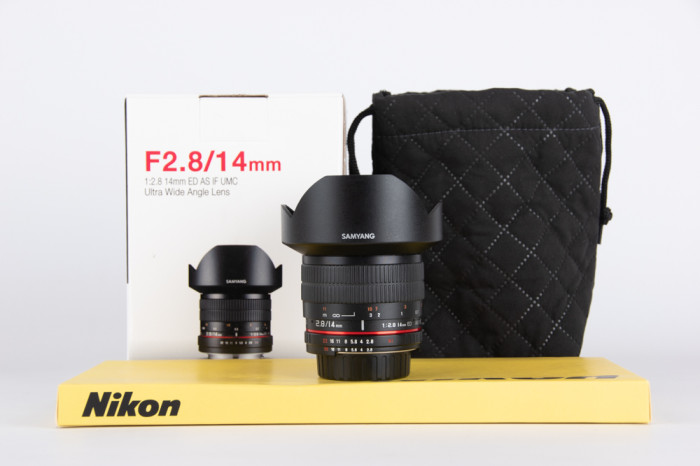 Samyang 14mm f2.8 IF ED UMC Aspherical Nikon main product photo