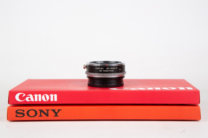 Adattatore Vizelex ND throttle Sony E - Canon EF main product photo