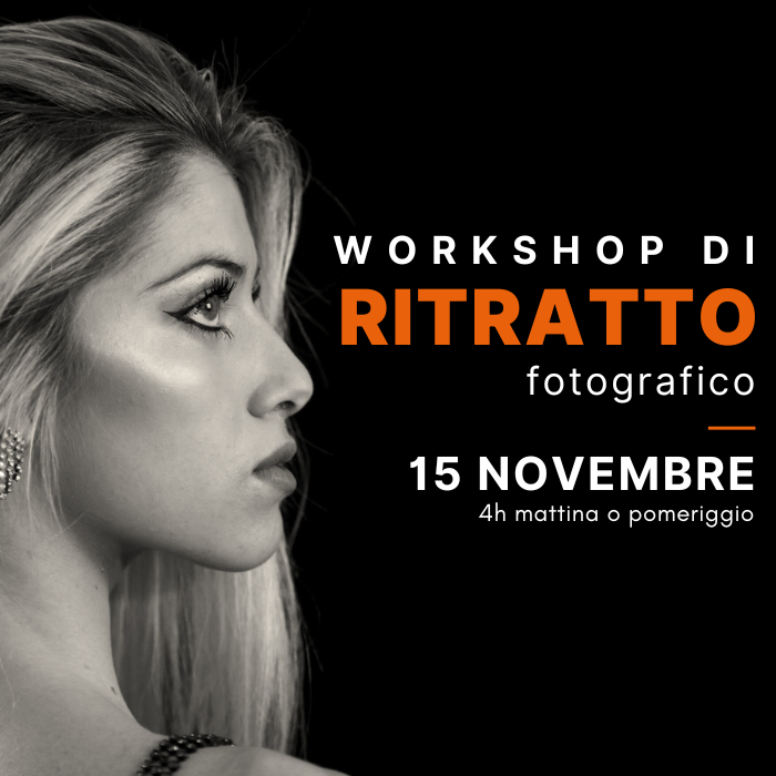 Workshop di Ritratto - 15 Novembre - CONCLUSO