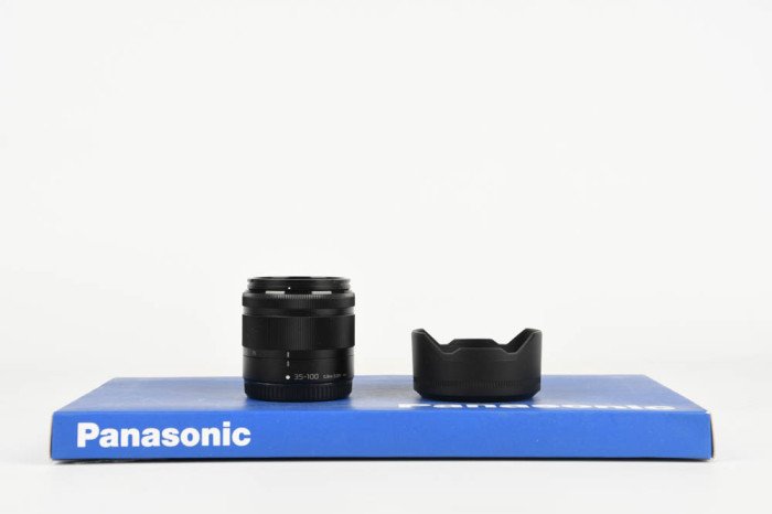 Panasonic 35-100mm f4.0-5.6 ASPH Mega OIS Lumix G main product photo